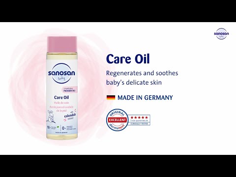 Olio per la cura del bambino sanosan 200 ml