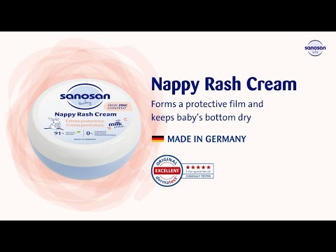 Sanosan Baby Nappy Cream - Zinc 150ML