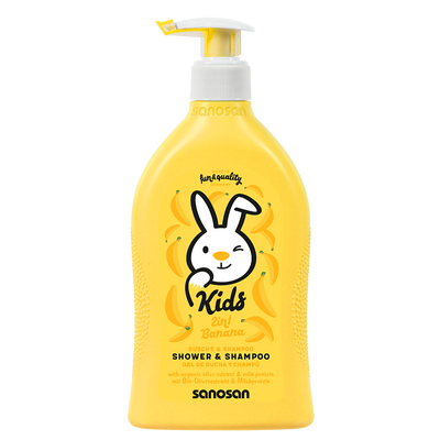 Sanosan Kids Shower & Shampoo Banana 400ml