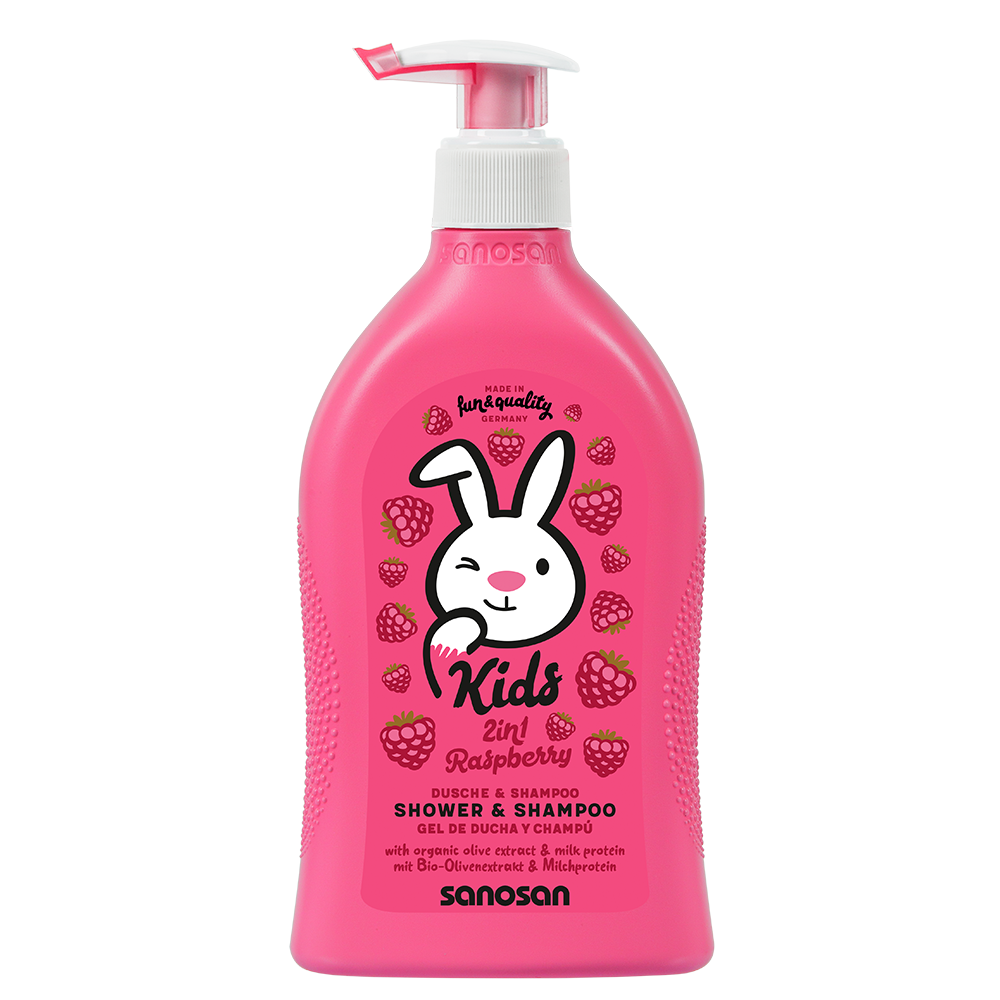 Sanosan Kids Raspberry shower and shampoo 