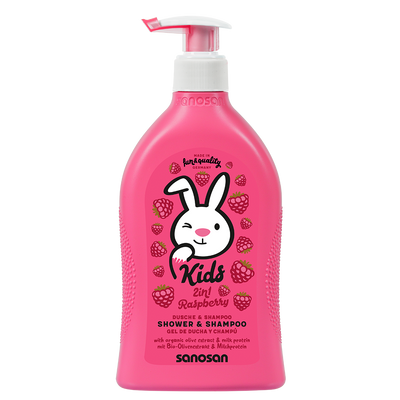 Sanosan Kids Raspberry shower and shampoo 