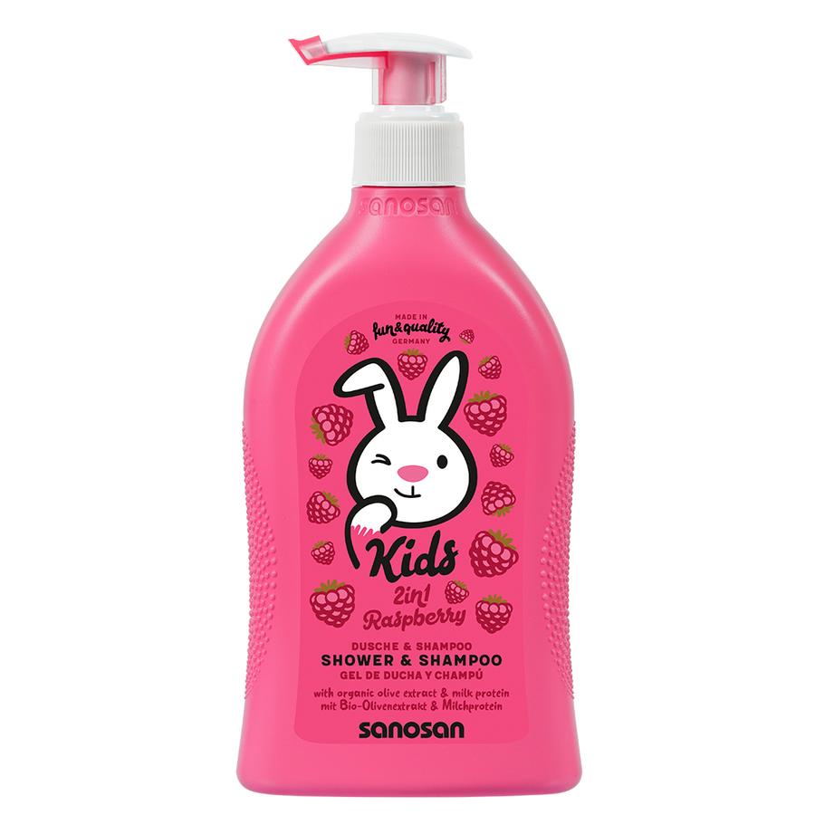 Sanosan Kids Raspberry shower and shampoo 
