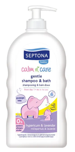 Septona Baby Shamp&Bath Hypericum & Lavender 500ML