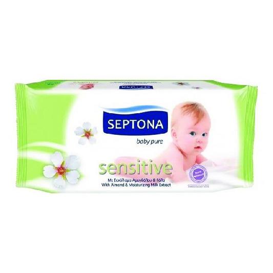 Septona Baby Wipes Travel Sens 20's
