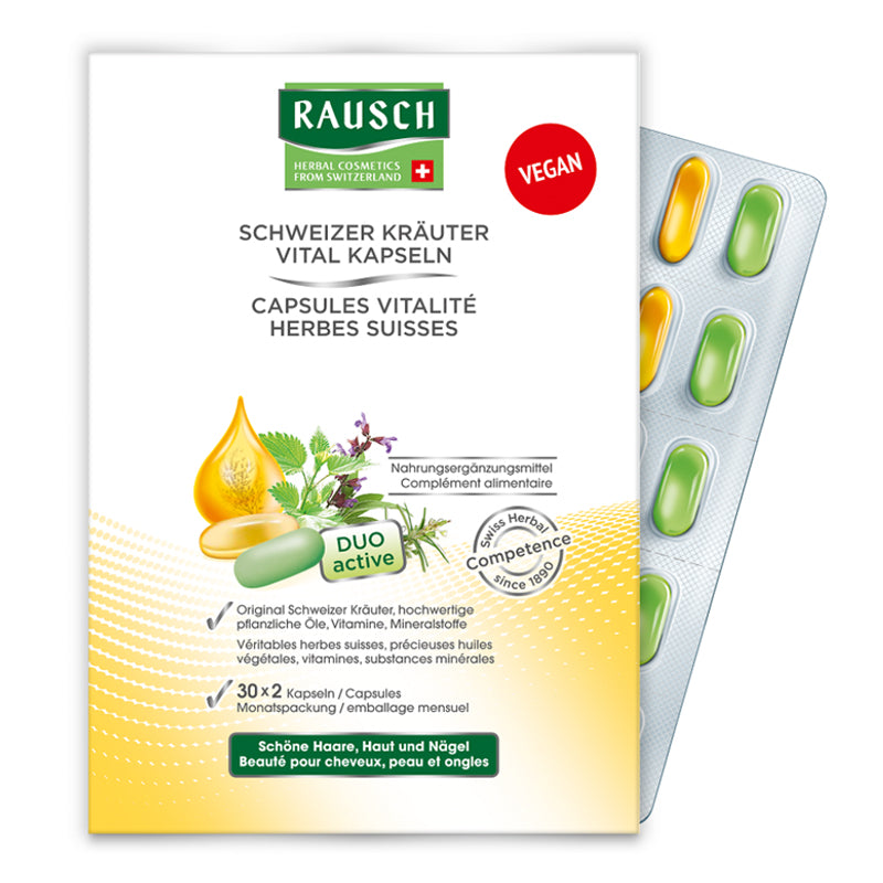 Rausch Swiss Herbal Vitality Caps 30'S ihealth uae
