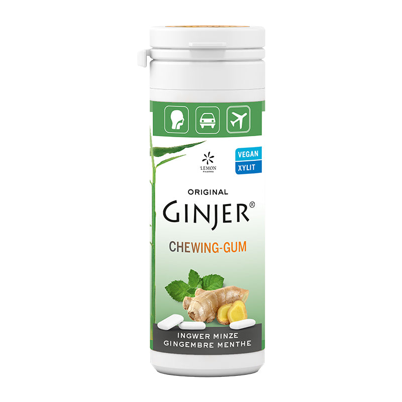 Ginjer Ginger Chewing Gum Mint- Vegan 