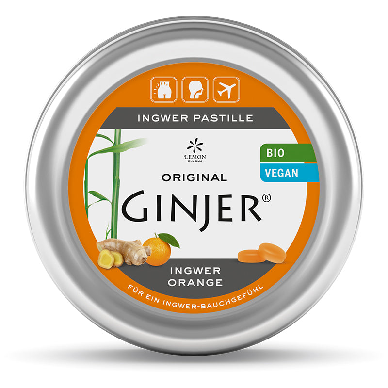 Original Ginjer 34 Organic Pastille - Orange