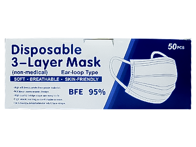 Disposable Face Mask 50Pcs