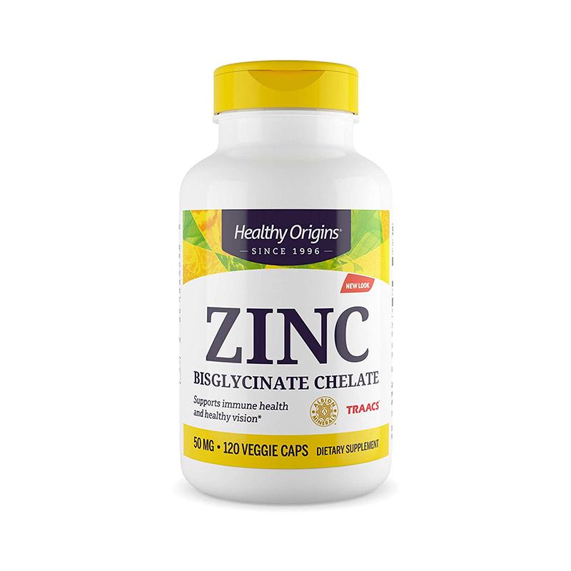 Healthy Origins Zn Bisglycinate Chelate 50 мг 120 шт.