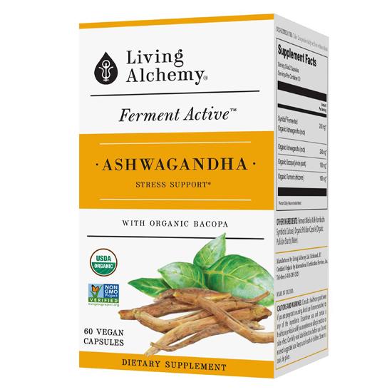 Ashwagandha di Living Alchemy - Alive Capsules 60's