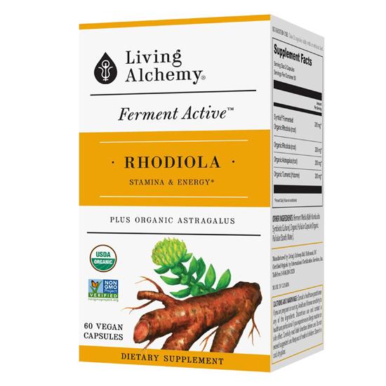 Living Alchemy Rhodiola Alive Caps 60er Jahre 