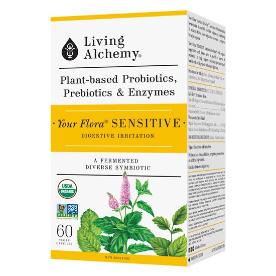 Living Alchemy Your Flora Sensitive Caps 60'S
