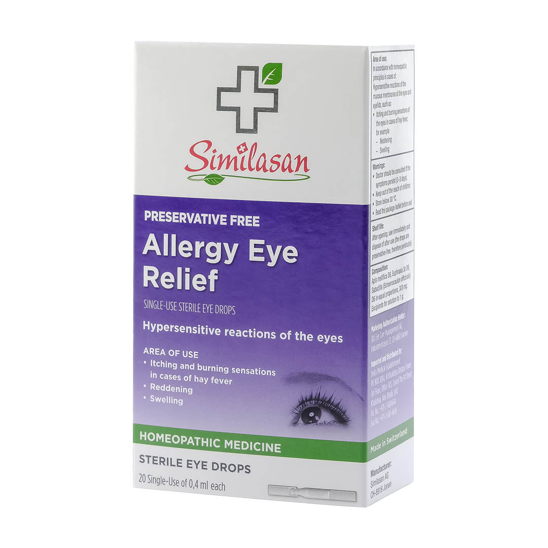 Similasan Allergy Eye Relief Разовая доза 20 единиц