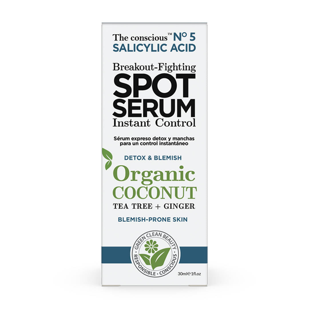 The Conscious Sal-Acid Spot Serum Coconut 30Ml