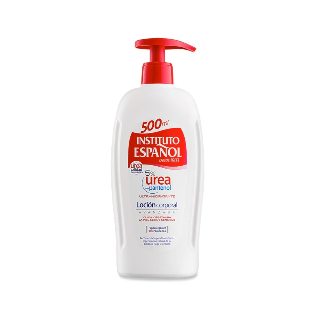 Instituto español urea con lozione Panthenol 500 ml