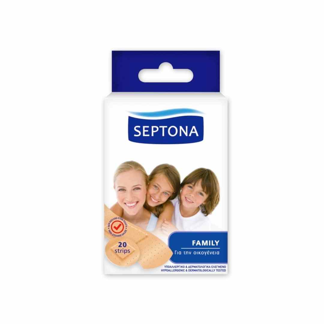 Пластыри Septona Family 20 шт.