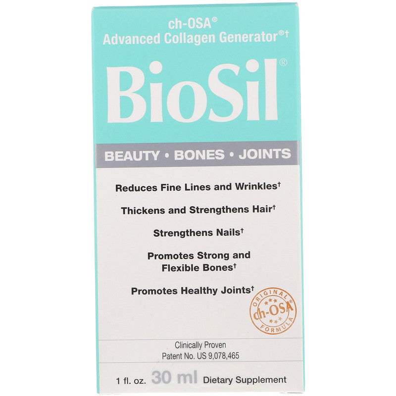 Biosil By Natural Factors, Ch-Osa Advanced Collagen Generator, 30 Ml to reduce fine lines & wrinkles 