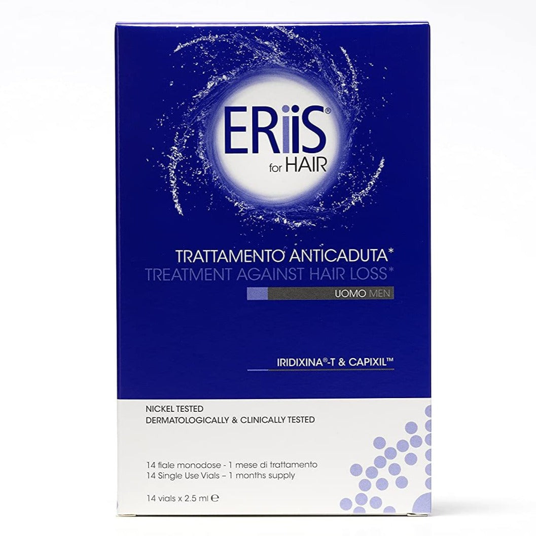 Eriis Anti-Hair Loss Treatment For Men - (14 Ampoules X 2.5 ML)