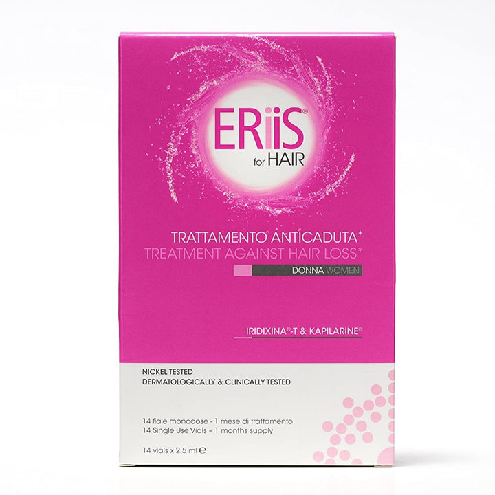 Trattamento per la perdita anti -capelli Eriis per donna - (14 ampoule x 2,5 ml)