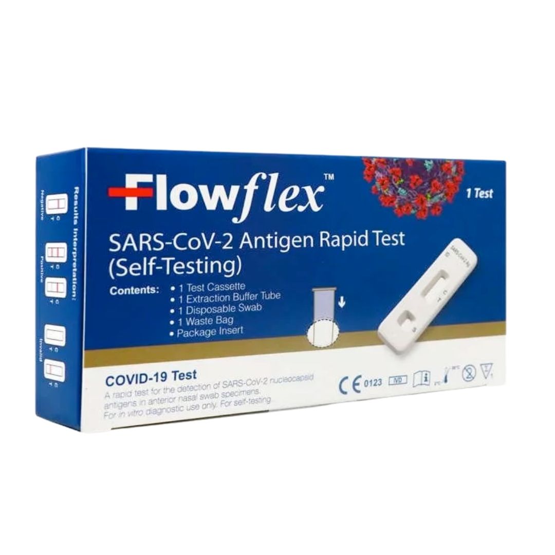 Flowflex SARS-CoV-2-Antigen-Schnelltestkit 1 Stück – iHealth UAE