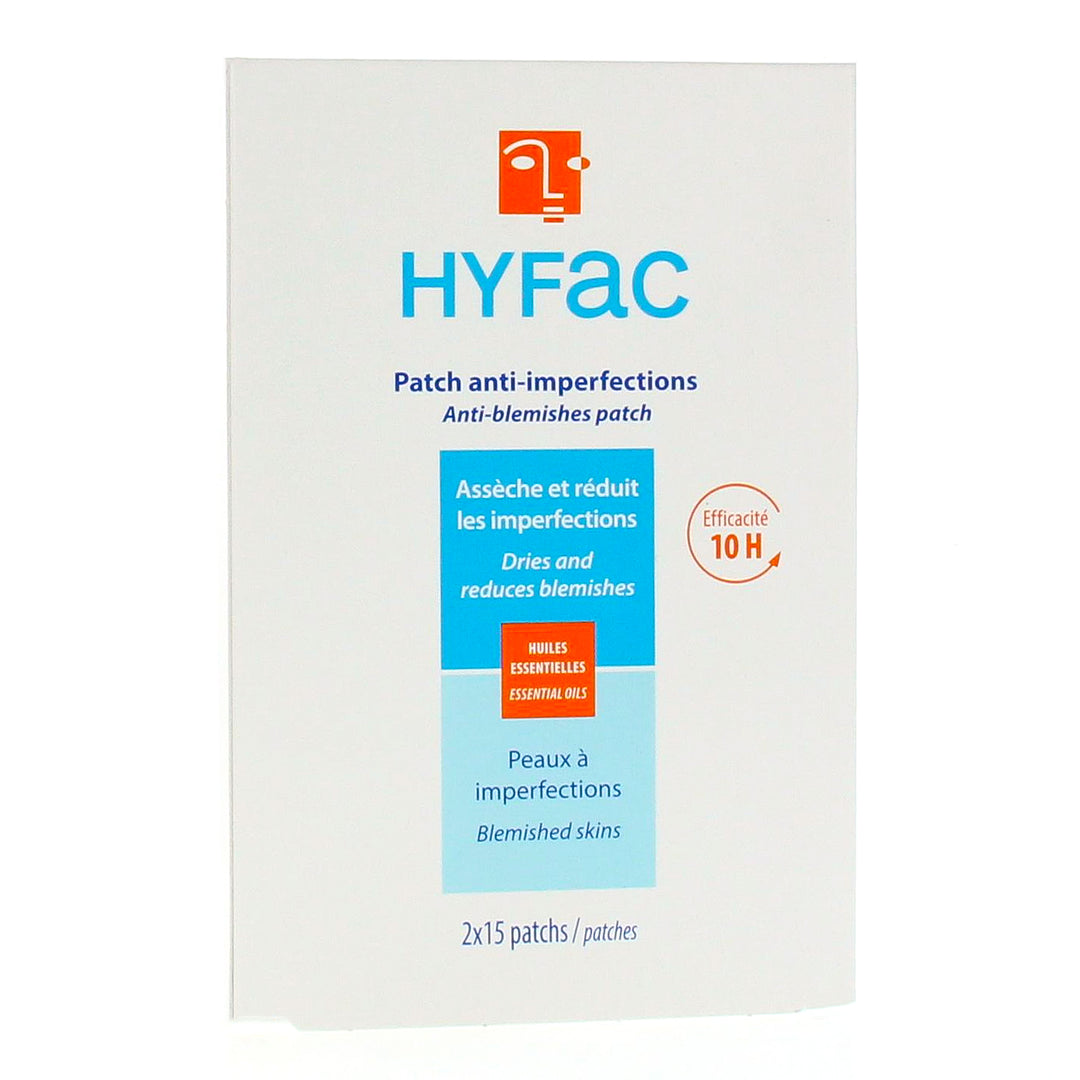 Пластыри против несовершенств Hyfac, 2 пакетика, по 15 пластырей в каждом 