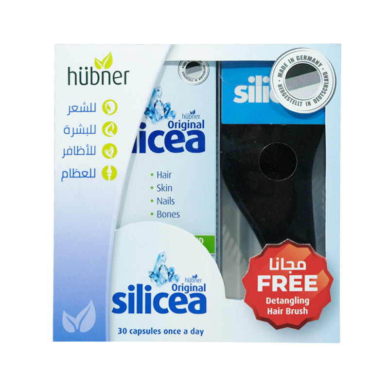 Silicea One Day Caps With Biotin & Minerals 30'S + Free Hair Brush