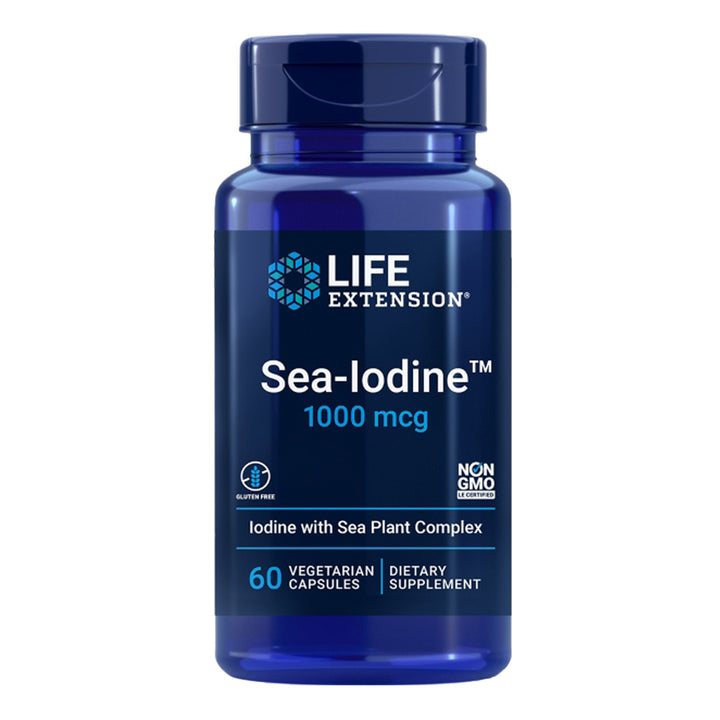 Estensione della vita-iodio marino 60 capsule