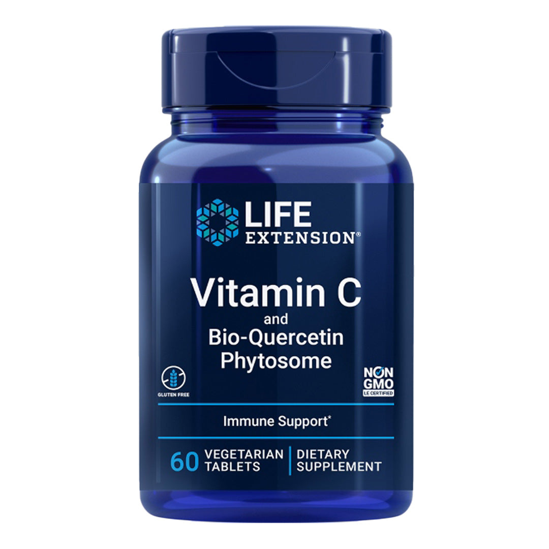Life Extension Vitamin C and Bio-Quercetin 60 Tablets