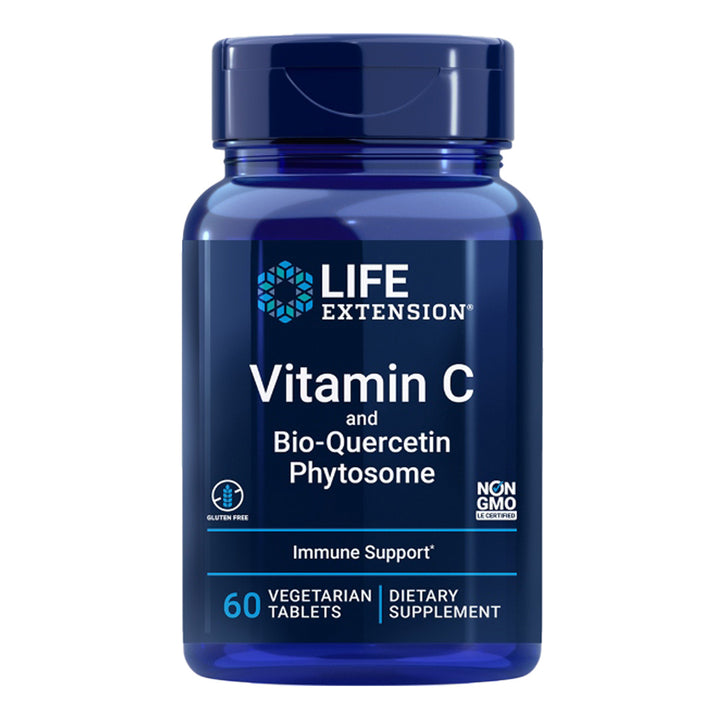 Life Extension Vitamin C und Bio-Quercetin 60 Tabletten 