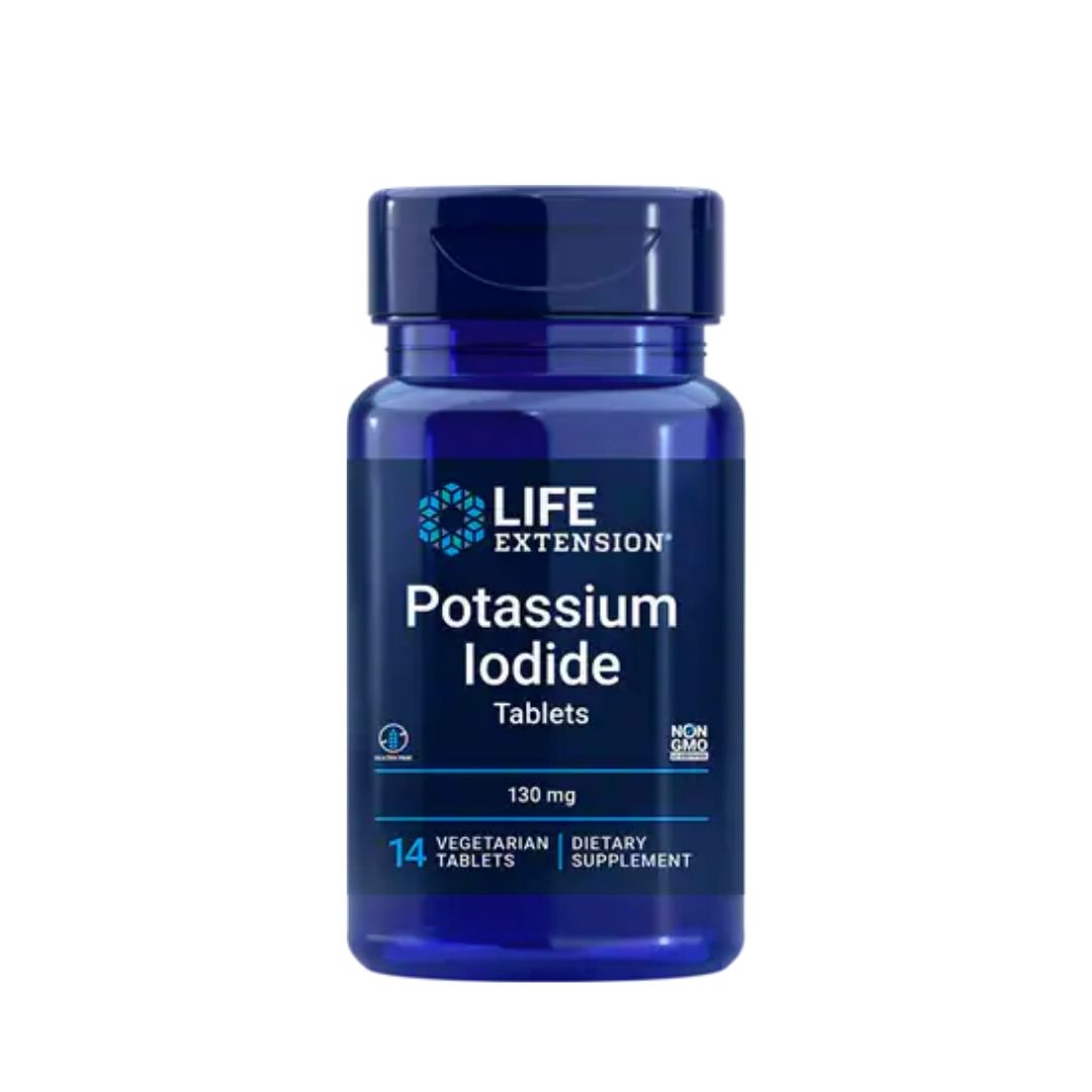 Life Extension Kaliumjodid 14 Tabletten 