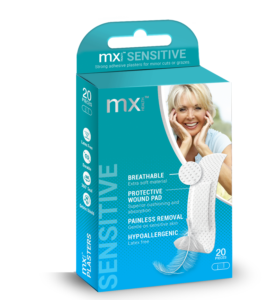 Medinox Mx76107 Sensitive Plaster 20S