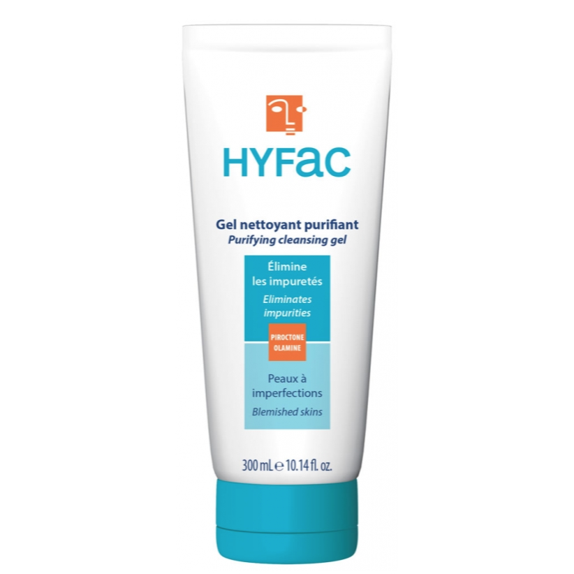 Hyfac Purifying Cleansing Gel Face And Body 300ML