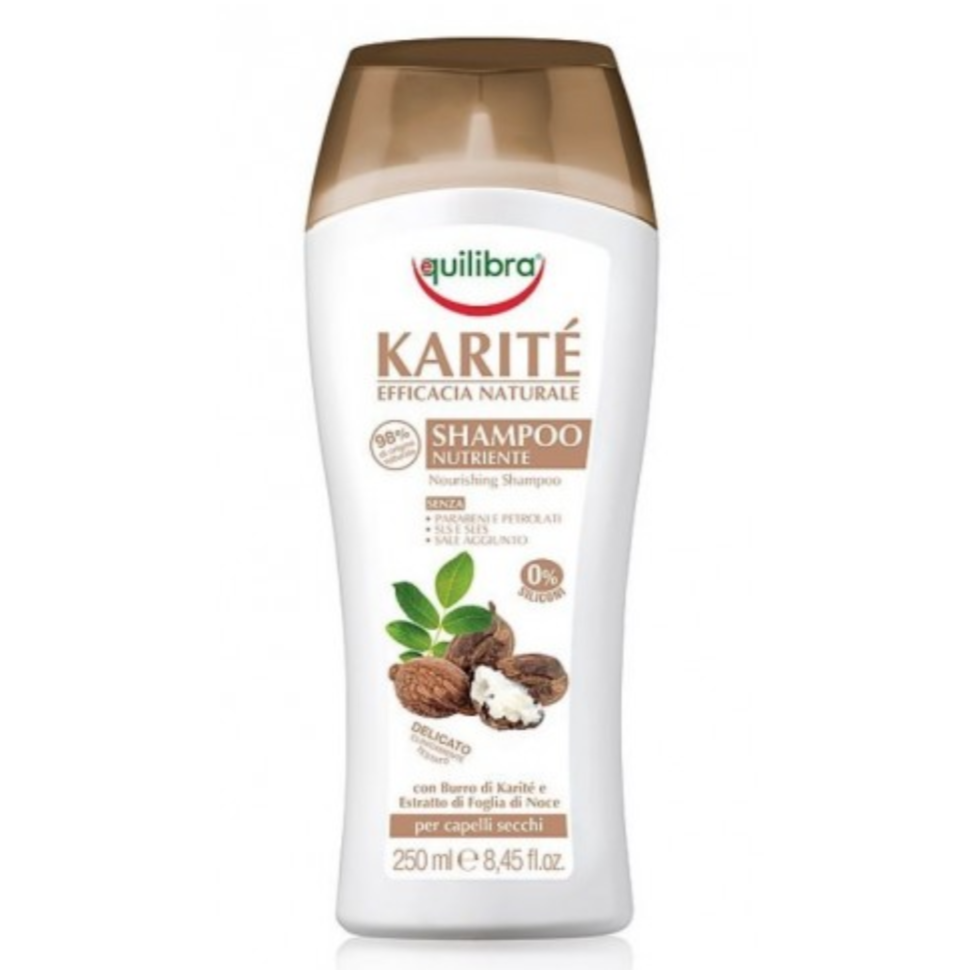 Shampoo nutriente del burro di karilebras di shampoo 250ml
