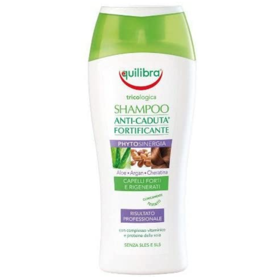 Equilibra aloe vera rafforzando shampoo per perdita di capelli 250ml