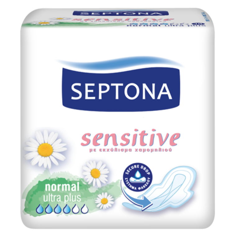 Nubi tovaglioli sanitari Septa Sensibili normali Ultra più 10pcs