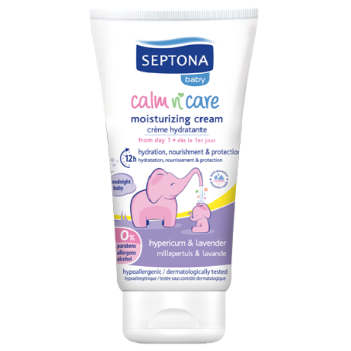 Septona Moisturizing Cream With Hypericum And Lavender