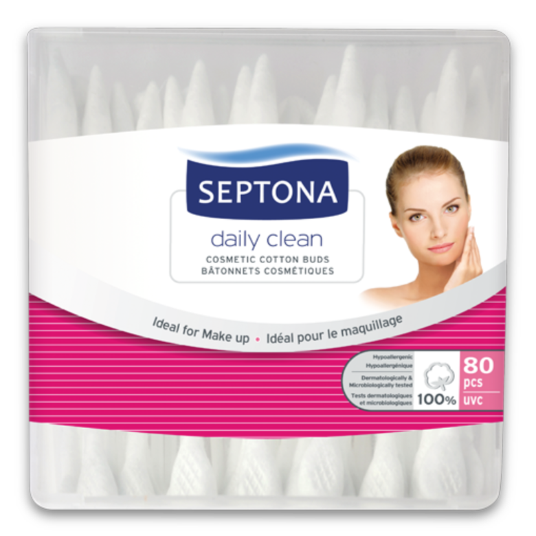 Ватные палочки Septona Beauty 80 шт. 