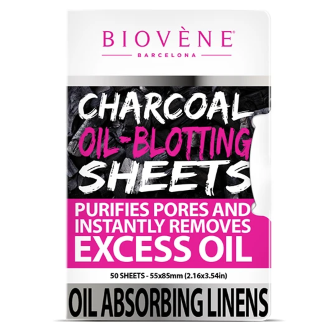 Biovene Charcoal Oil-Blotting Sheets 50'S