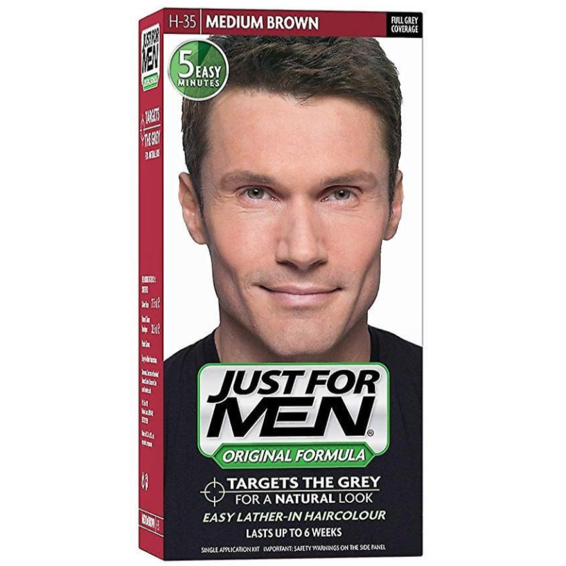 Just for Men Shampoo-in color, Medium Brown H-35-jfm - iHealth – iHealth UAE