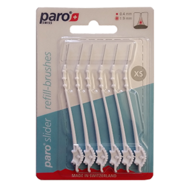 Paro 1031 Slider Riemill BRSHS XS White Cyln 1,9 mm