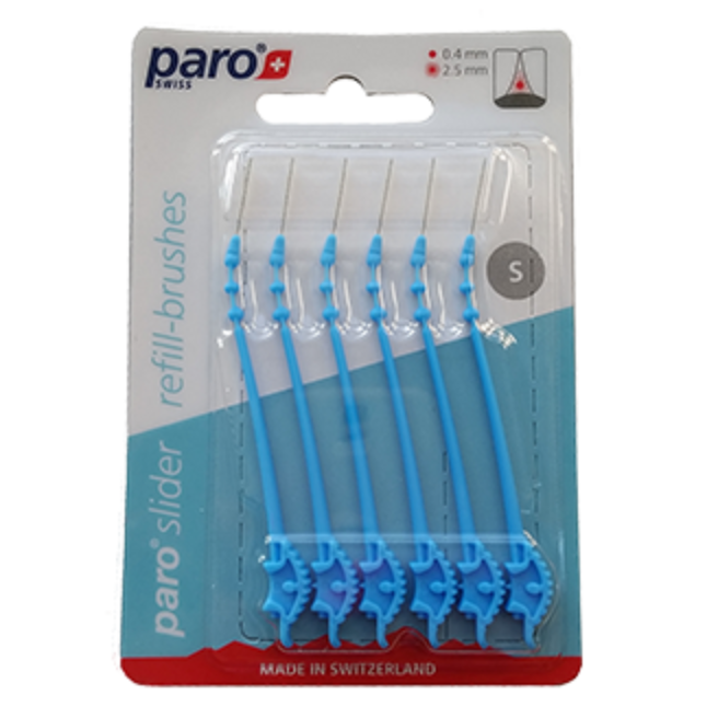 Paro 1032 Slider Refill Bshs S L.blue Цилиндр 2,5 мм 