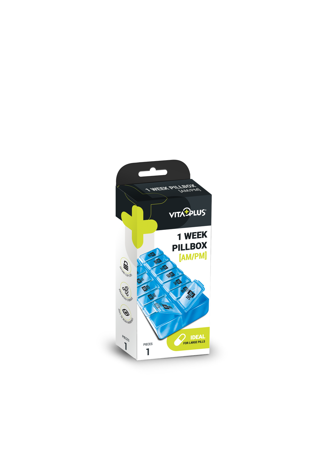 Medinox Vp64011 Коробка для таблеток на 7 дней (утро/вечер)