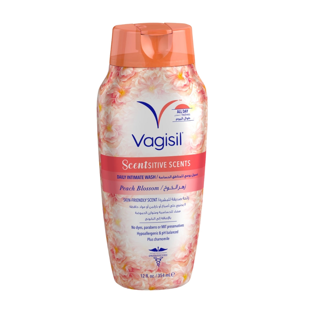 Vagisil Scentsitive Scents Pfirsichblüten-Intimwaschgel 