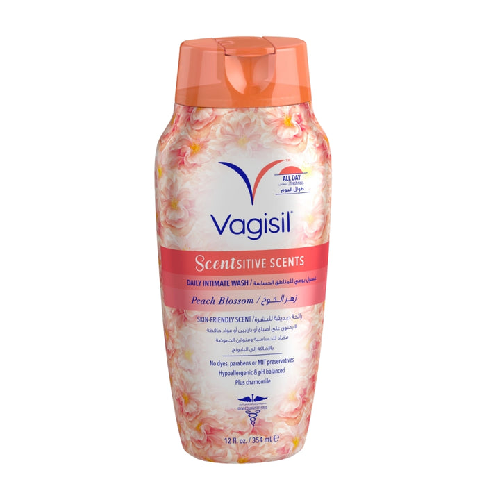 Vagisil Scentsitive Scents Peach Blossom Гель для интимной гигиены 
