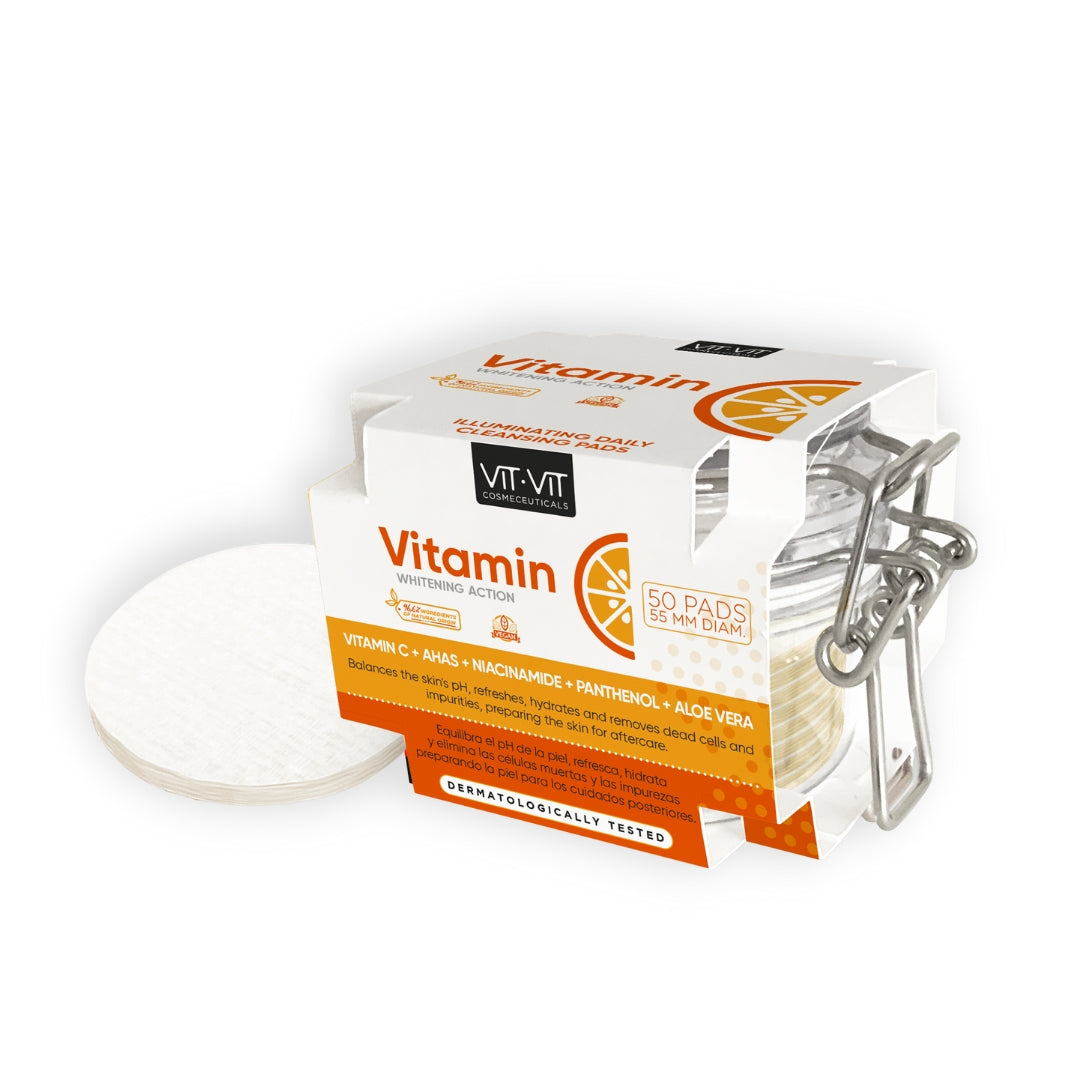 Vit Vit Очищающие подушечки с витамином C, 50-е годы