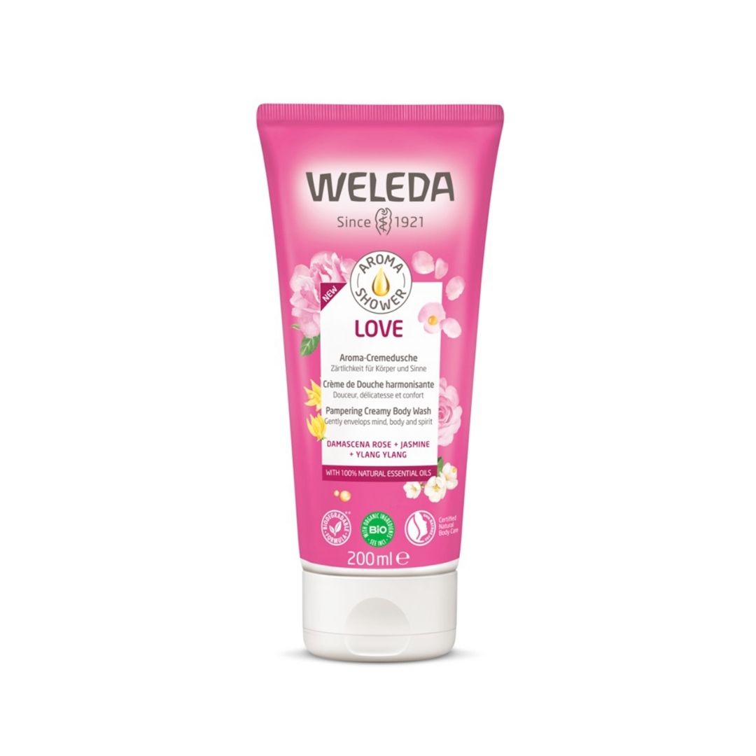 Гель для душа Weleda Aroma Love 200 мл 