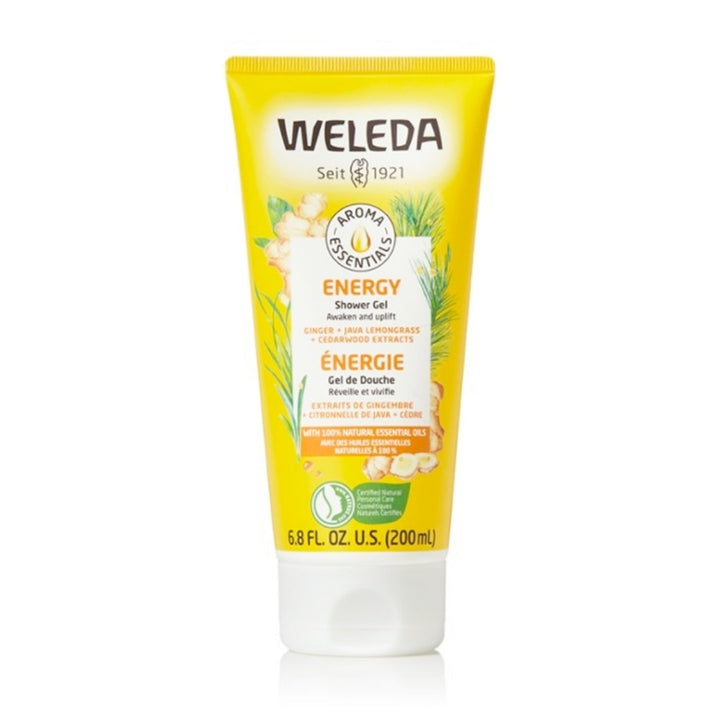 Gel di doccia energetica per aroma di Weleda 200ml