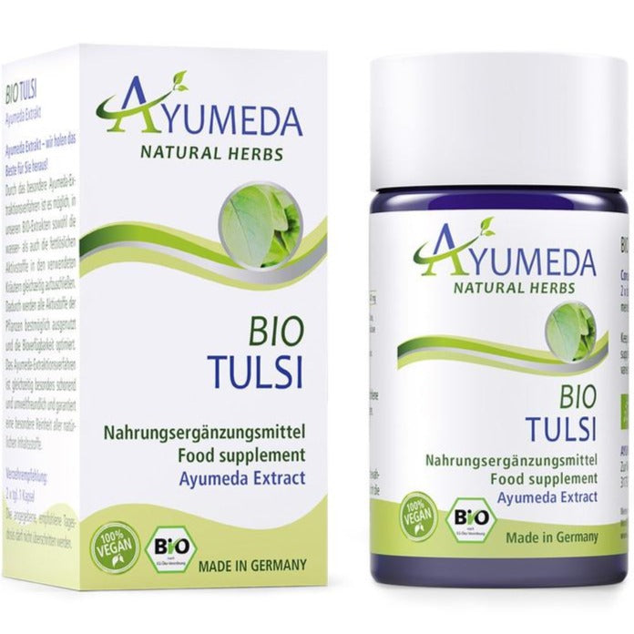 Ayumeda Organic Tulsi Extract 60 Capsules immunity booster from iHealth UAE 