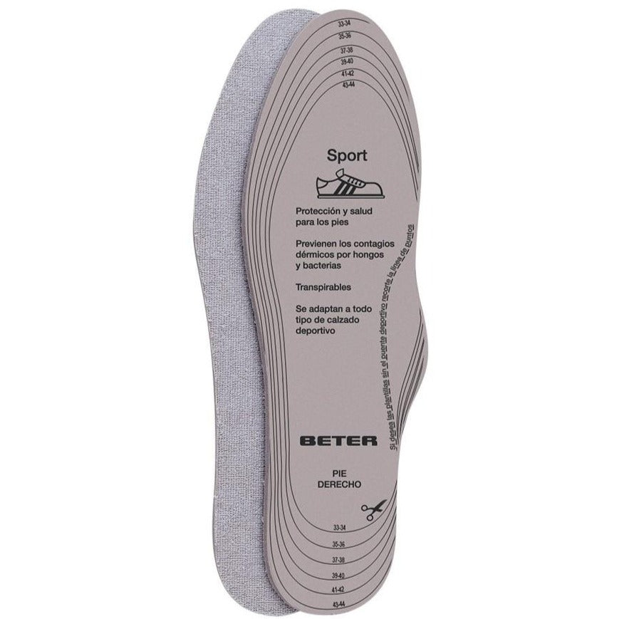 Beter Antibacterium Insoles, Multi-Size 08102