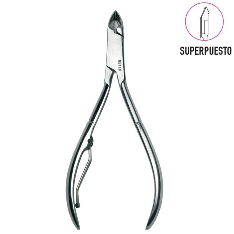 Nipper per cuticole per manicure in acciaio inossidabile Beter 34042